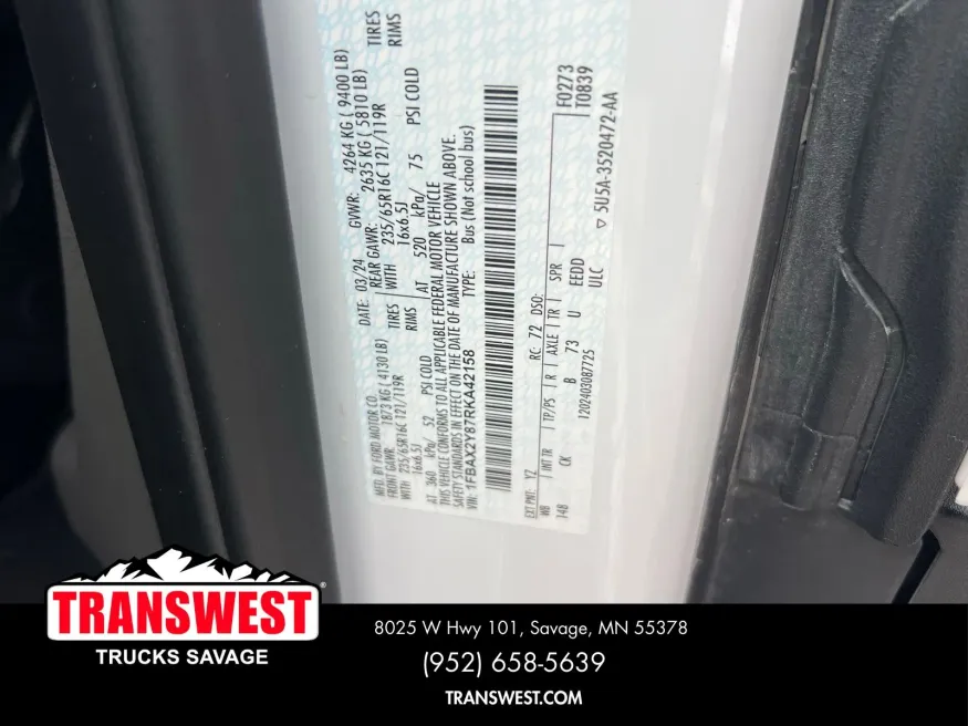 2024 Ford Transit-350 XLT | Photo 14 of 18