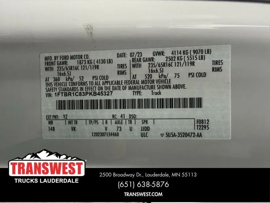 2023 Ford Transit-250 Base | Photo 18 of 20