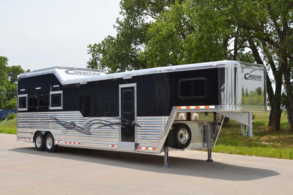 Cimarron Horse Trailers at Transwest
