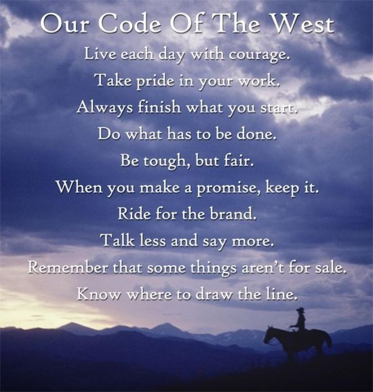 Code Of The West