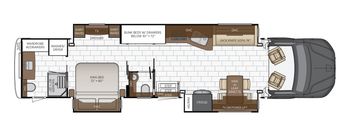 2024 Newmar Supreme Aire 4509 Floor Plan