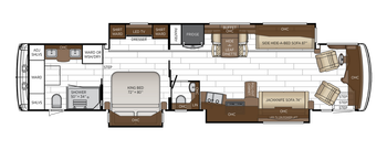 2025 Newmar Dutch Star 4369 Floor Plan