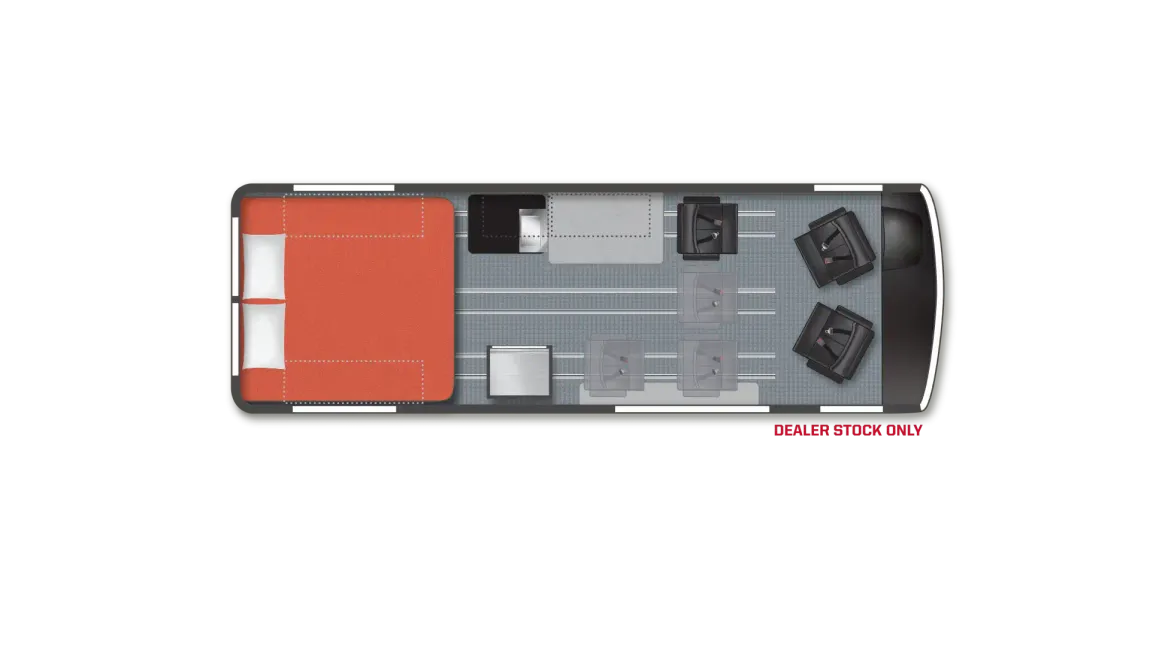 2023 Winnebago Adventure Wagon 70 SE Floor Plan