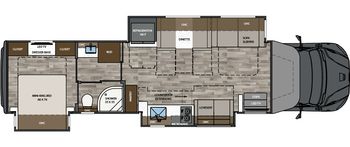 2026 Renegade Verona 40VTS Floor Plan