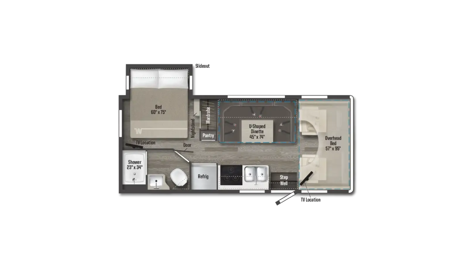 2025 Winnebago Spirit 22M