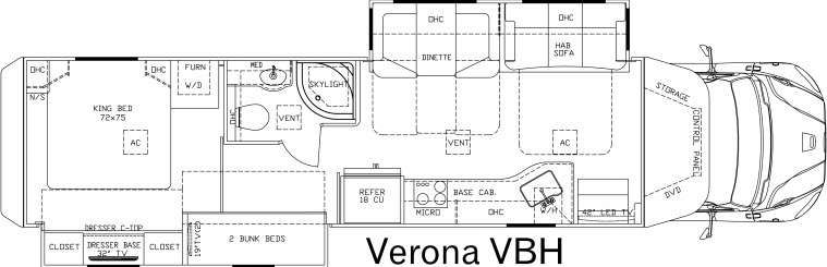 2016 Renegade Verona 40VBH