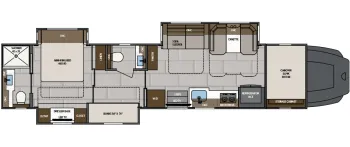 2026 Renegade Classic 45CBF Floor Plan