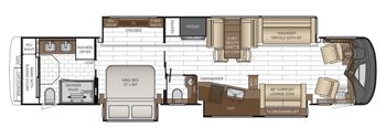 2026 Newmar King Aire 4531 Floor Plan