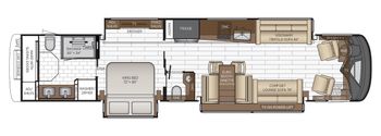 2026 Newmar King Aire 4521 Floor Plan