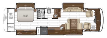 2026 Newmar New Aire 3543 Floor Plan