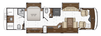 2026 Newmar New Aire 3547 Floor Plan