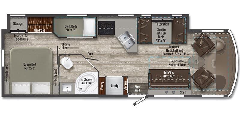 2025 Winnebago Sunstar 31B