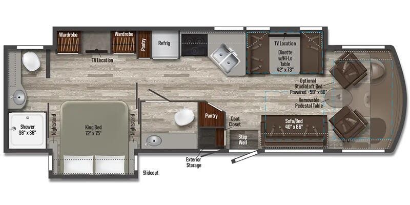 2025 Winnebago Sunstar 33K