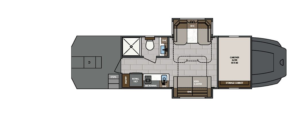 2026 Renegade Classic CS150 Floor Plan