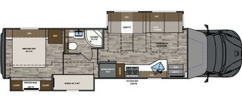 2026 Renegade Verona 40VBH Floor Plan