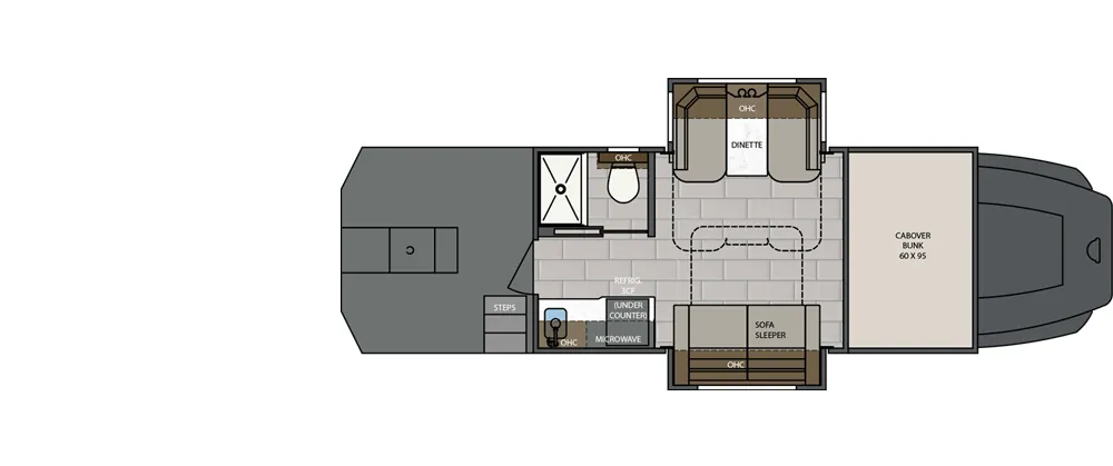 2025 Renegade Classic CS120 Floor Plan