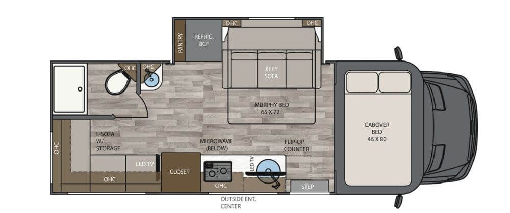 2025 Renegade Vienna 25DLC Floor Plan