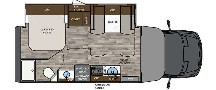 2025 Renegade Vienna 25FWS Floor Plan