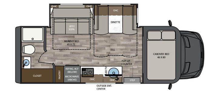 2025 Renegade Vienna 25RMC Floor Plan