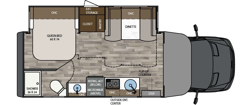 2026 Renegade Vienna 25FWS Floor Plan