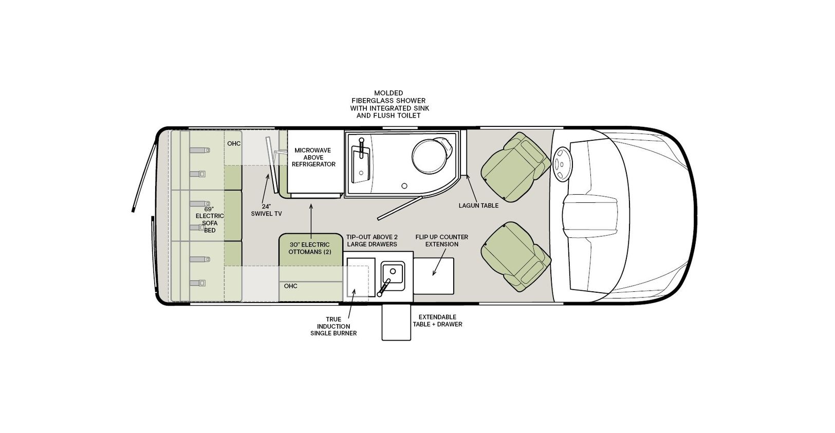 2026 Tiffin GT1 19 AG RV