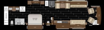 2027 Newmar Dutch Star 4369 Floor Plan