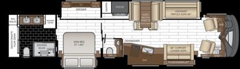 2027 Newmar King Aire 4531 Floor Plan