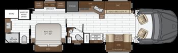 2027 Newmar Super Star 4159 Floor Plan