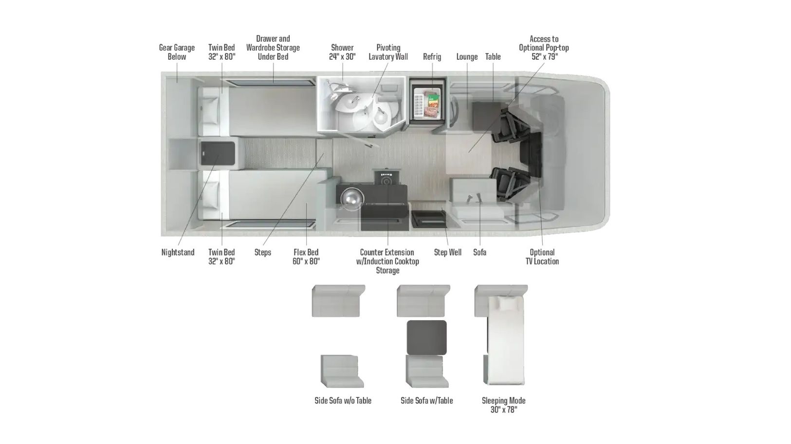 2027 Winnebago EKKO 23B