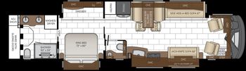 2027 Newmar London Aire 4551 Floor Plan