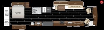 2027 Newmar Northern Star 4011 Floor Plan