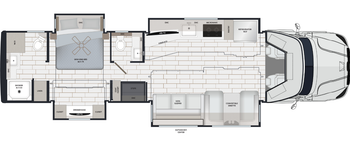 2027 Renegade Explorer 40ERB Floor Plan