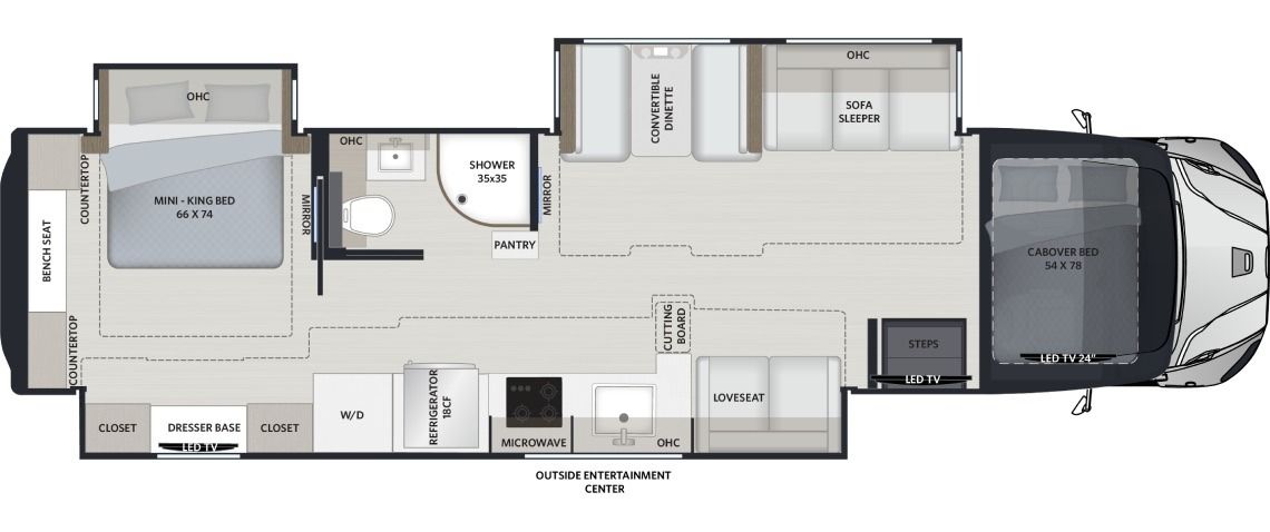 2027 Renegade Valencia 39FW Floor Plan