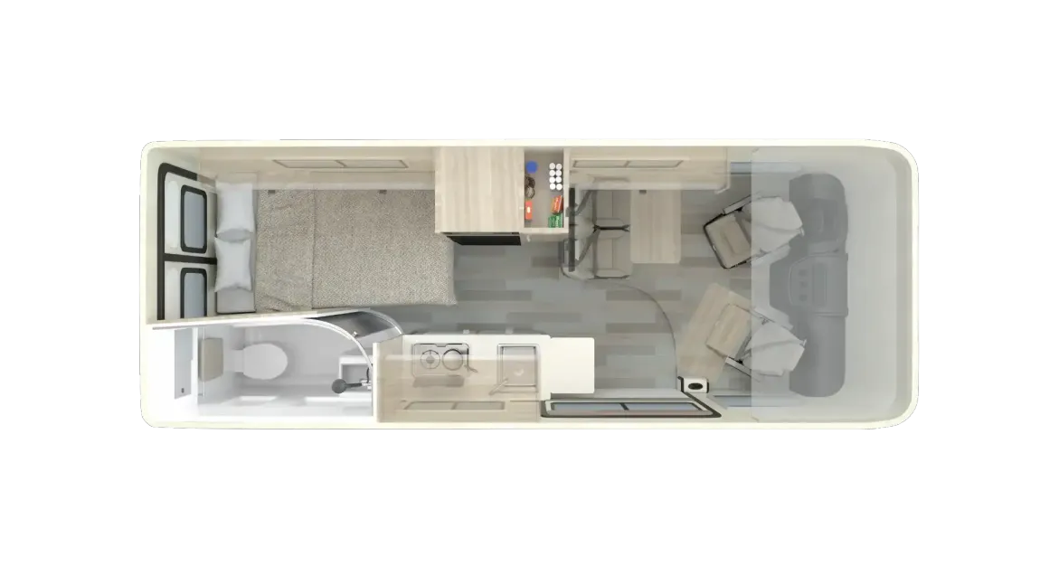 2027 Winnebago Travato 59G Floor Plan