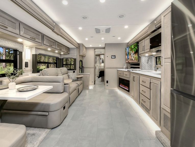 Front to back interior view of the Renegade Verona LE 