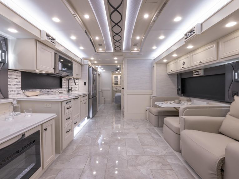 Front to back view inside the Phaeton 37 BH