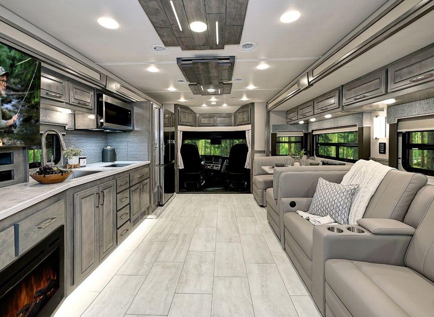 Back to front of the Renegade Explorer&#039;s living space