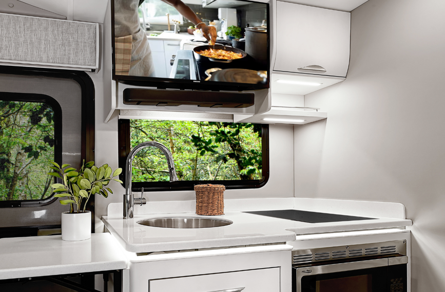 Interior kitchen image of the 2026 Renegade Vienna