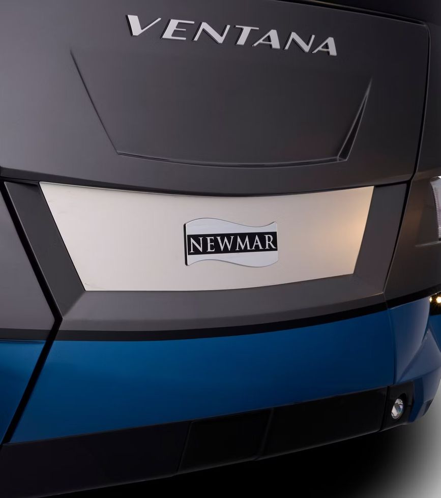 Close-up of RV exterior