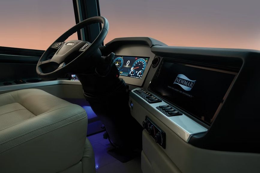 2027 Newmar London Air cockpit