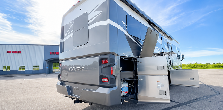 Exterior image of the 2027 Open Road Allegro