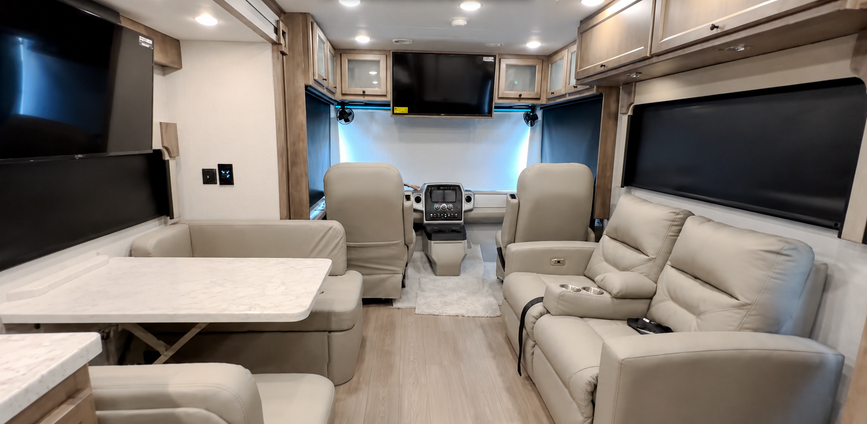 2027 Open Road Allegro living area