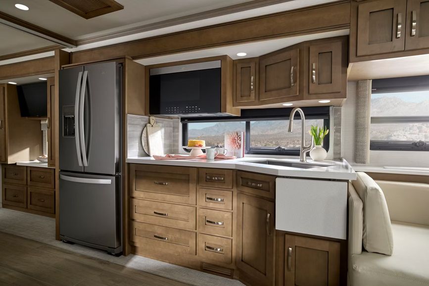 Galley inside the Super Star