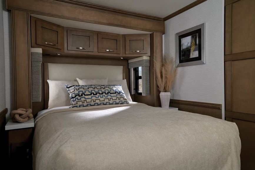 Bedroom inside the Super Star