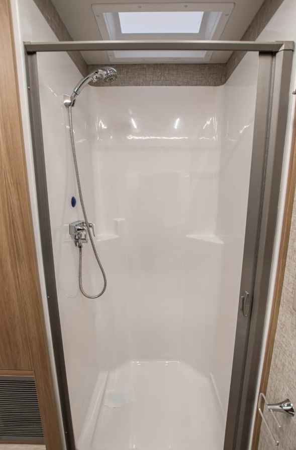 Shower inside the Wayfarer