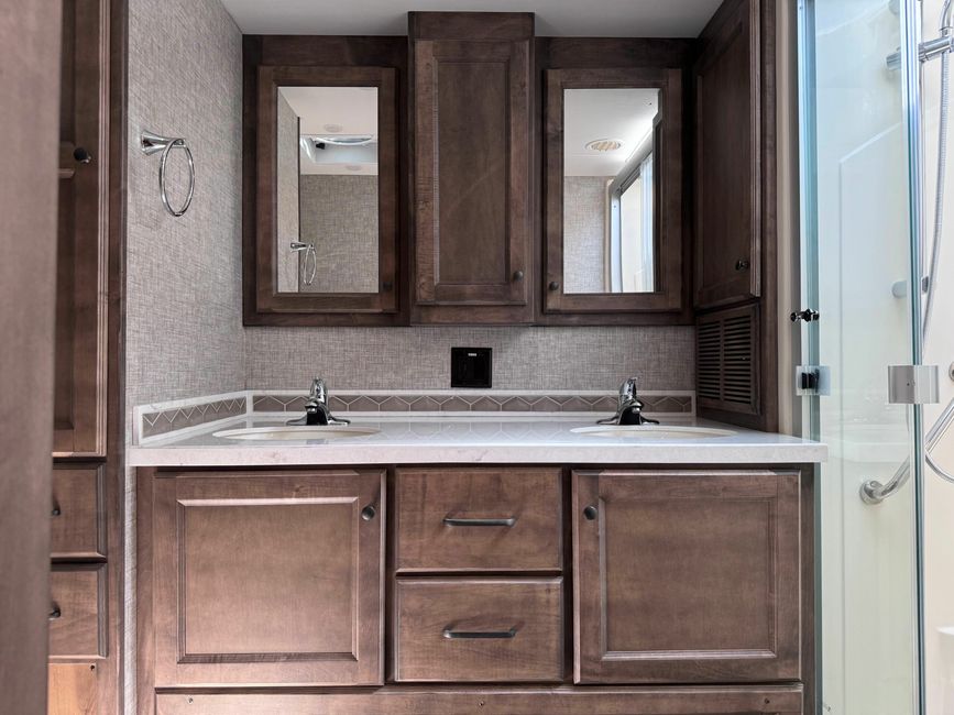 Bathroom inside the 2025 Byway