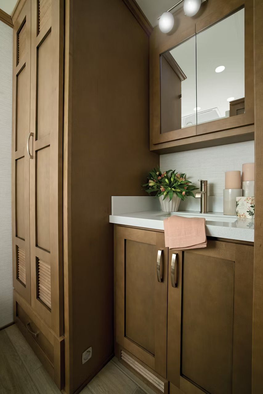 Bathroom inside the Super Star