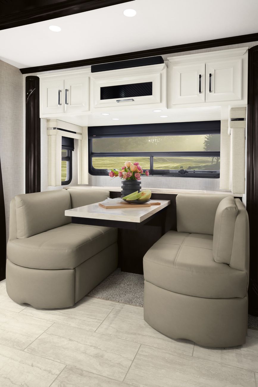 Dinette inside the Super Star