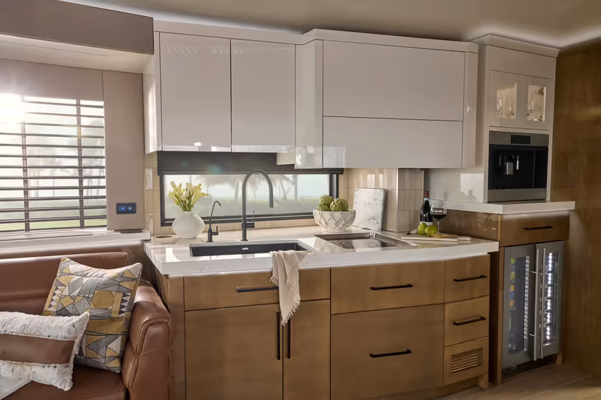 The 2026 King Aire&#039;s beautiful kitchen