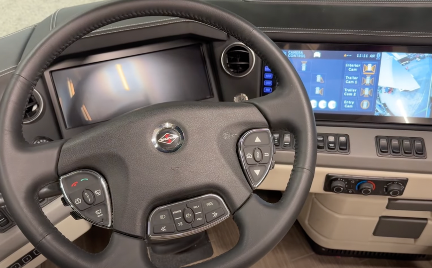 The cockpit of the 2026 King Aire